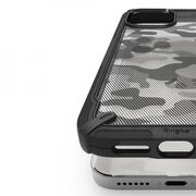 Husa iphone 12 pro max ringke fusion x design - camo negru