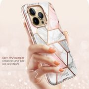 Husa iphone 13 pro max, stylish i-Blasom cosmo - , protectie display, marble