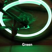 [Set 2x] Capac valva cu ventil lumina LED RockBros, verde, WD1007G