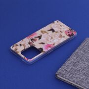 Husa oppo reno 5 lite / a94 4g / f19 pro marble series, techsuit - mary berry nude