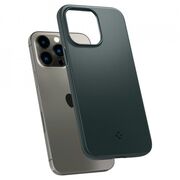 Husa iphone 14 pro max spigen thin fit - abyss green