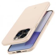 Husa iphone 14 pro max spigen thin fit - sand beige
