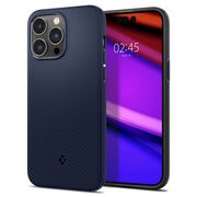 Husa iphone 14 pro spigen mag armor - navy blue