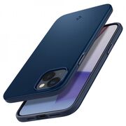 Husa iphone 14 spigen thin fit - navy blue