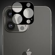 Folie camera iphone 13 pro / 13 pro max, techsuit full camera glass - negru