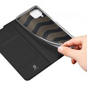 Husa huawei p40 lite tip carte, skin pro dux ducis - negru