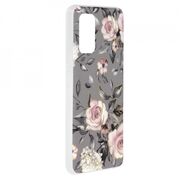 Husa samsung galaxy a32 4g marble series, techsuit - bloom of ruth gray