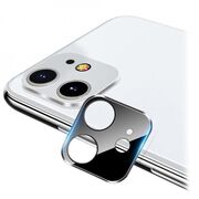 Folie iphone 12 mini / iphone 11, metal camera glass, lito - negru