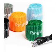 [Pachet 10x] Organizator Cabluri Ringke Magic Cable Tie Velcro Assorted Colors Pentru Birou - Multicolor