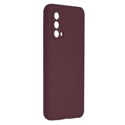 Husa oneplus nord ce 5g din silicon moale, techsuit soft edge - plum violet