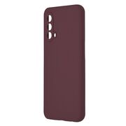 Husa oneplus nord ce 5g din silicon moale, techsuit soft edge - plum violet