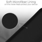 Husa samsung galaxy a50 din silicon moale, techsuit soft edge - negru