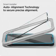 Folie sticla iphone 13 / 13 pro / iphone 14, alm glas (2xpack) spigen - negru