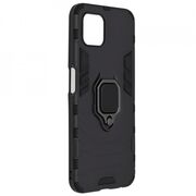Husa oppo reno 4 z cu inel, techsuit silicone shield - negru