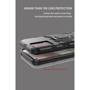 Husa Xiaomi 12T / 12T Pro cu inel Armor Kickstand Tough Rugged Cover (negru)