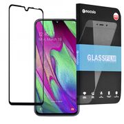 Folie de sticla samsung galaxy a40, 3d full glue mocolo - negru