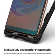 Folie samsung galaxy a7 2018, dual easy full (2 pack), ringke - clear