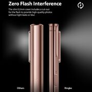 Folie samsung galaxy z fold 2, idgl camera glass (3 pack), ringke - clear