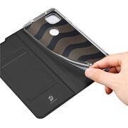 Husa google pixel 4a 5g tip carte, skin pro dux ducis - negru