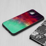 Husa huawei p40 lite cu sticla securizata, techsuit glaze - fiery ocean