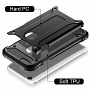 Husa iphone 4 / 4s din plastic dur, techsuit hybrid armor - negru