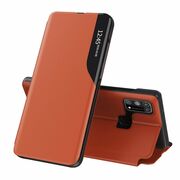 Husa samsung galaxy m30s / m31 tip carte, techsuit efold - portocaliu