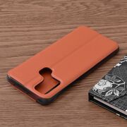 Husa samsung galaxy m30s / m31 tip carte, techsuit efold - portocaliu
