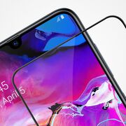 Folie sticla samsung galaxy a70, nillkin amazing cp+pro - negru