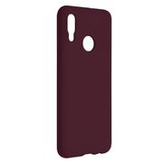 Husa huawei p smart 2019 din silicon moale, techsuit soft edge - plum violet