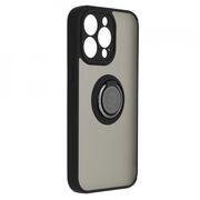 Husa iphone 13 pro max cu inel, techsuit glinth - negru