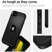 Husa iphone 7 / 8 / se 2, tough armor spigen - negru