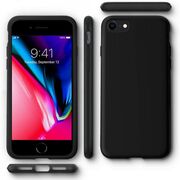 Husa iphone 7 / 8 / se 2020 / se 2022, liquid crystal spigen - black