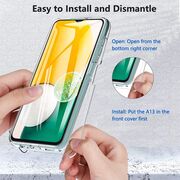 Pachet 360: Husa cu folie integrata pentru Samsung Galaxy A13 5G Cover360, transparent