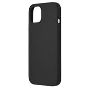 Husa iphone 13 mini din silicon moale, techsuit soft edge - negru