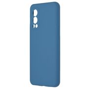 Husa oneplus nord 2 5g din silicon moale, techsuit soft edge - denim blue