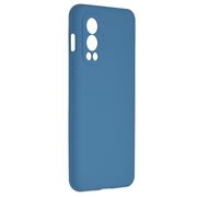Husa oneplus nord 2 5g din silicon moale, techsuit soft edge - denim blue
