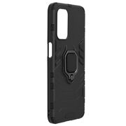 Husa oppo oppo a54 5g / a74 5g / a93 5g cu inel, techsuit silicone shield - negru
