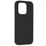 Husa pentru iphone 14 pro din silicon moale, techsuit soft edge - negru