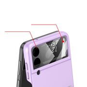 Husa pentru Samsung Galaxy Z Flip 4 Icon Chain - violet