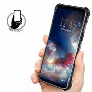Husa samsung galaxy s6 edge g925 din plastic dur, techsuit hybrid armor - negru