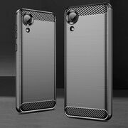 Husa Samsung Galaxy A03 Core Carbon Silicone, negru