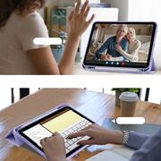 Husa iPad 10 2022 10.9 inch cu suport Apple Pen si functie stand, Violet