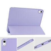 Husa iPad 10 2022 10.9 inch cu suport Apple Pen si functie stand, Violet