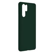 Husa huawei p30 pro din silicon moale, techsuit soft edge - dark green
