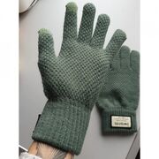 Manusi tocuhscreen din lana, unisex, iwarm st0007 - verde