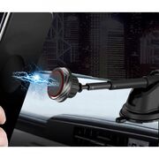 Suport telefon auto magnet Yesido C67 cu brat telescopic, negru