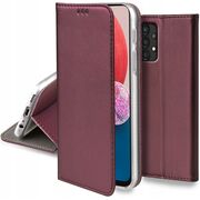Huse pentru Samsung Galaxy A23 Wallet tip carte, burgundy