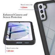 Pachet 360: Husa cu folie integrata pentru Samsung Galaxy S22 Defense360 - negru