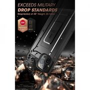 Husa iphone 13 pro max, 360 grade supcase unicorn beetle pro - , protectie display, negru