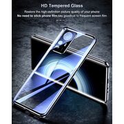 Husa 360 Magnetic Glass pentru Xiaomi 12T, 12T Pro (sticla fata + spate), negru